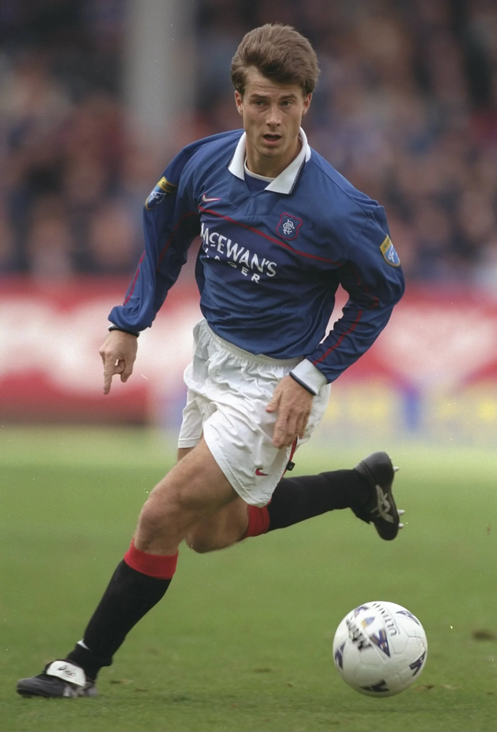Brian Laudrup signed Rangers 1994/95 shirt